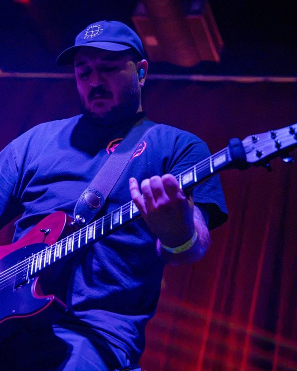 Paul on guitar